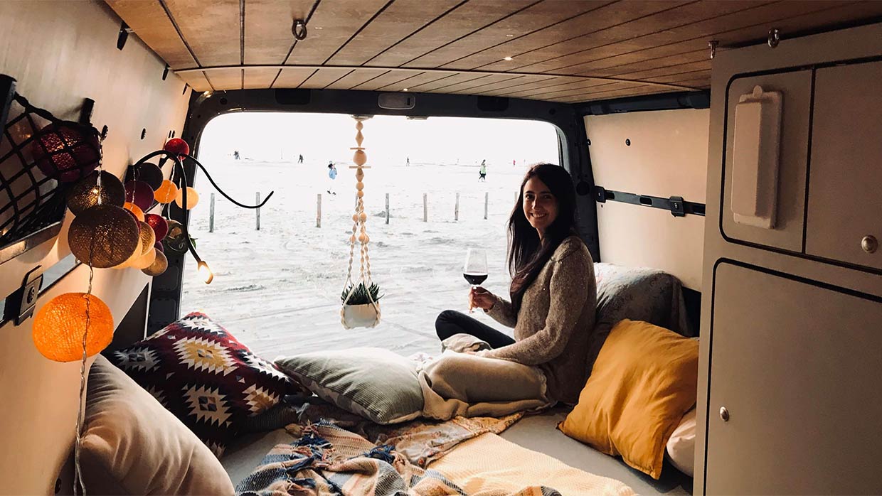 camper ausbau mit holz