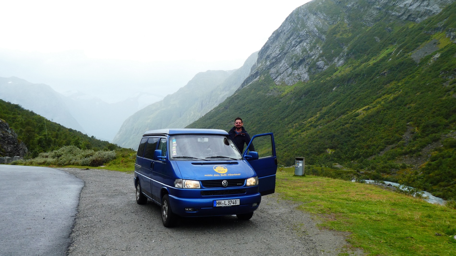 Mit dem Bulli Vicki unterwegs in Norwegen